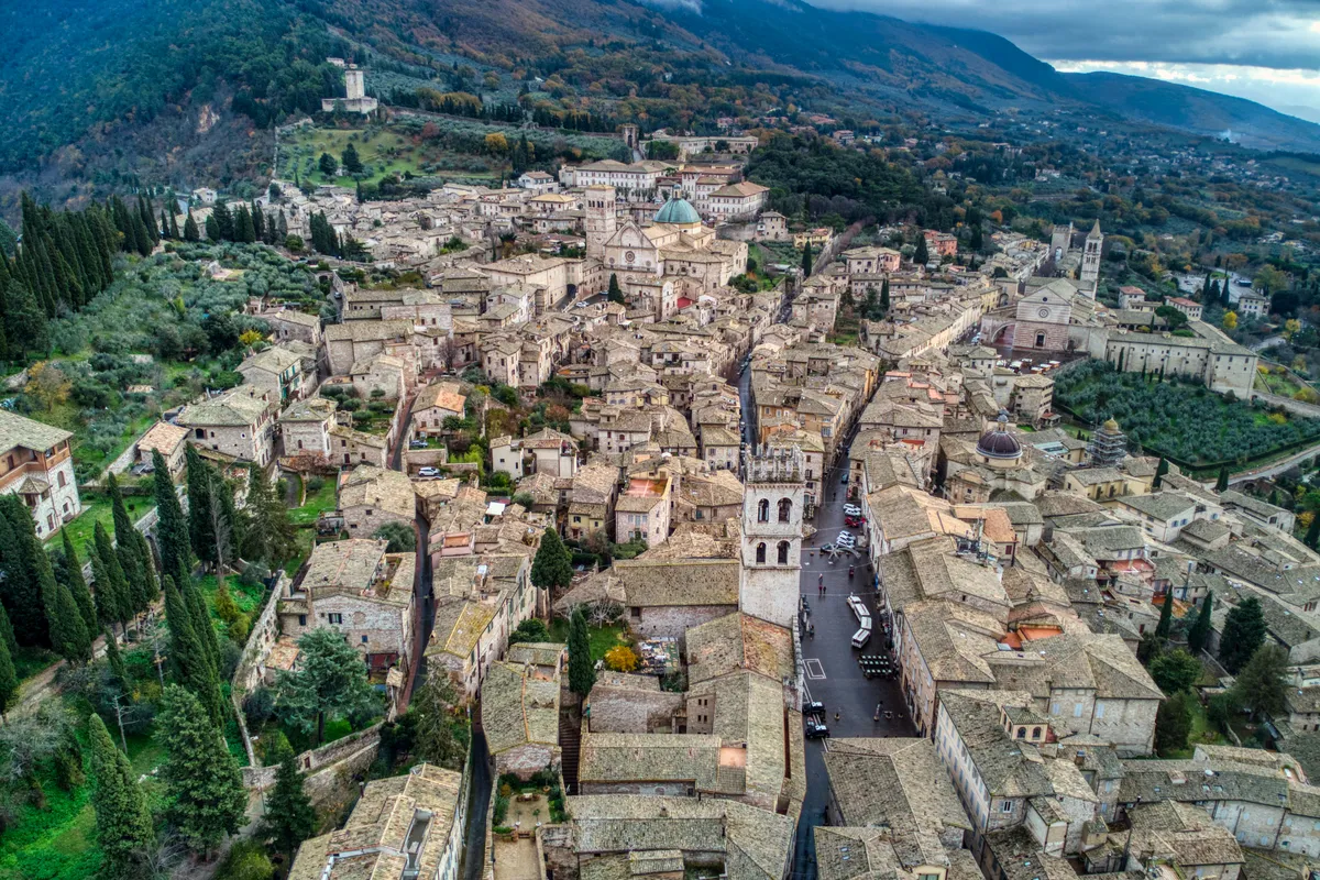 Assisi, in provincia di Perugia