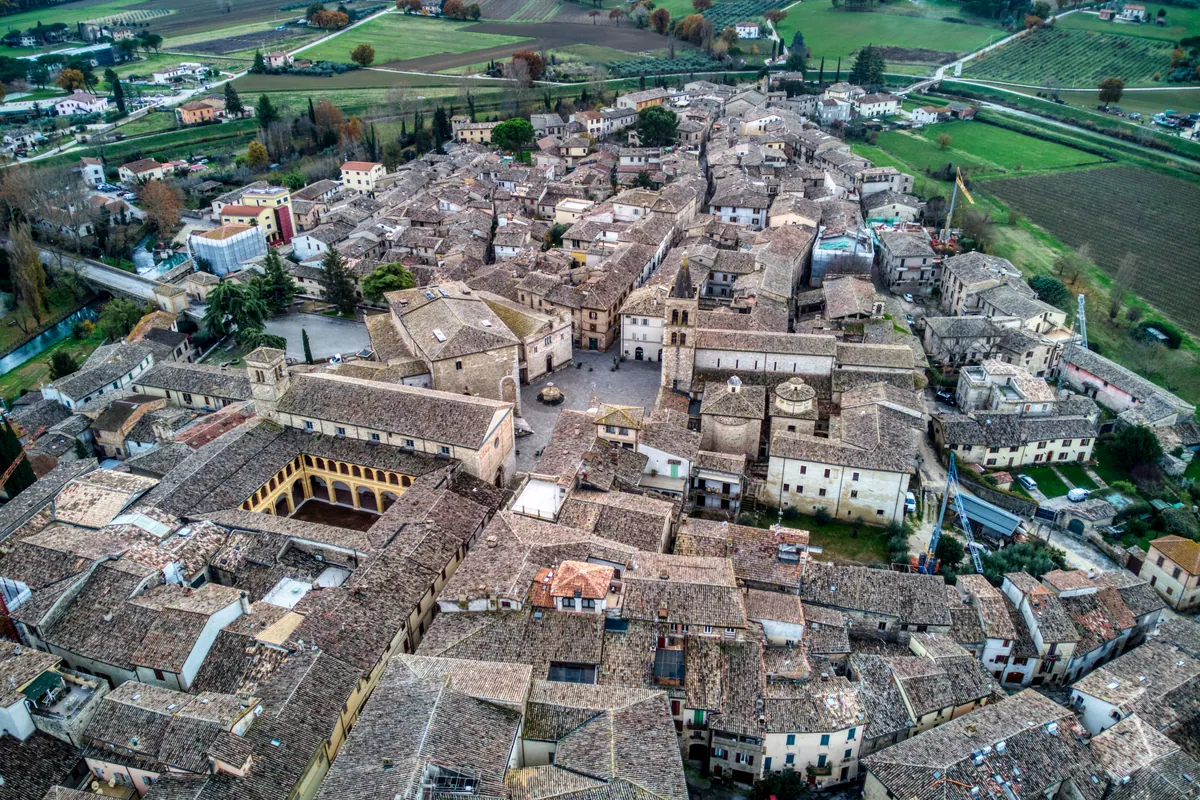 Bevagna, in provincia di Perugia