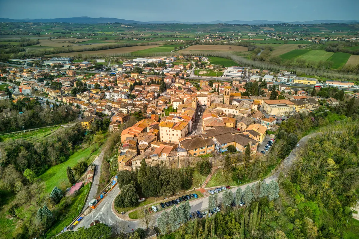 Deruta, in provincia di Perugia