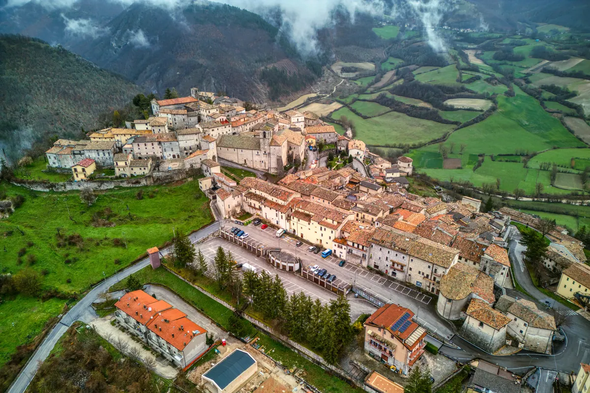 Monteleone di Spoleto, in provincia di Perugia