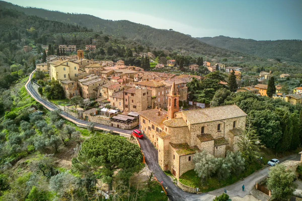 Paciano, in provincia di Perugia