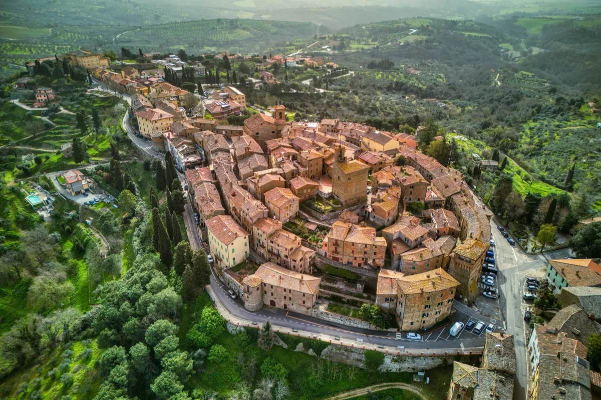 Panicale, in provincia di Perugia