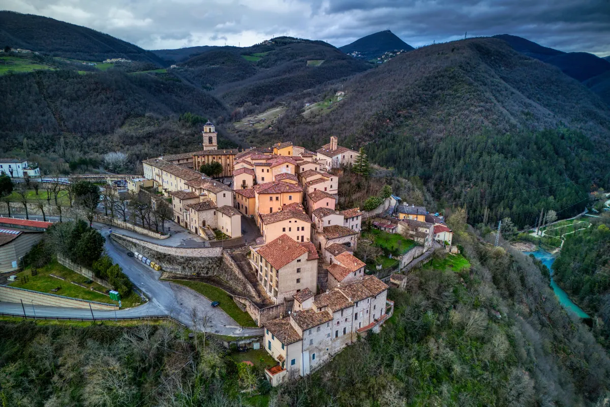 Sellano, in provincia di Perugia