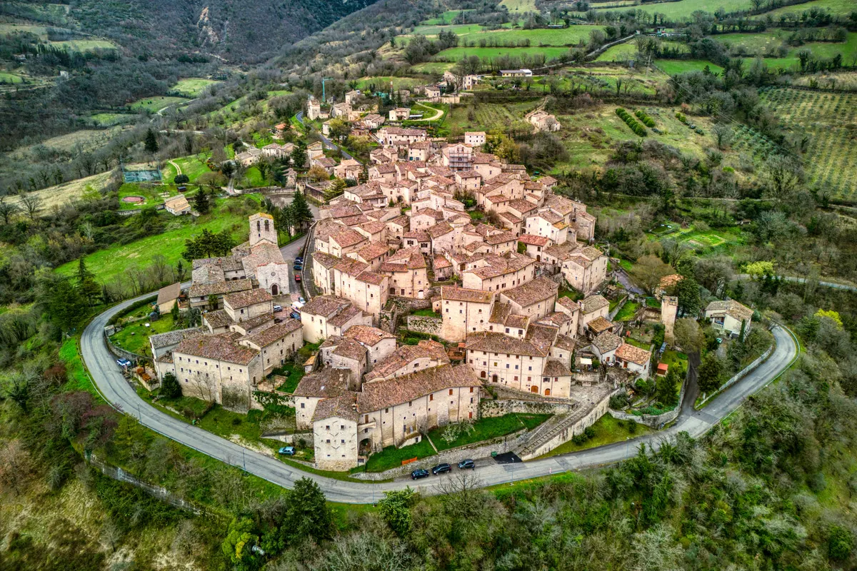 Vallo di Nera, in provincia di Perugia
