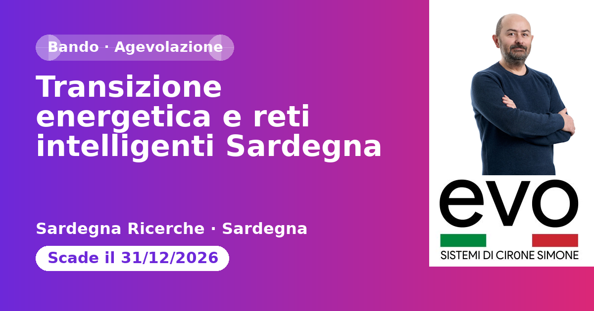 Transizione energetica e reti intelligenti Sardegna