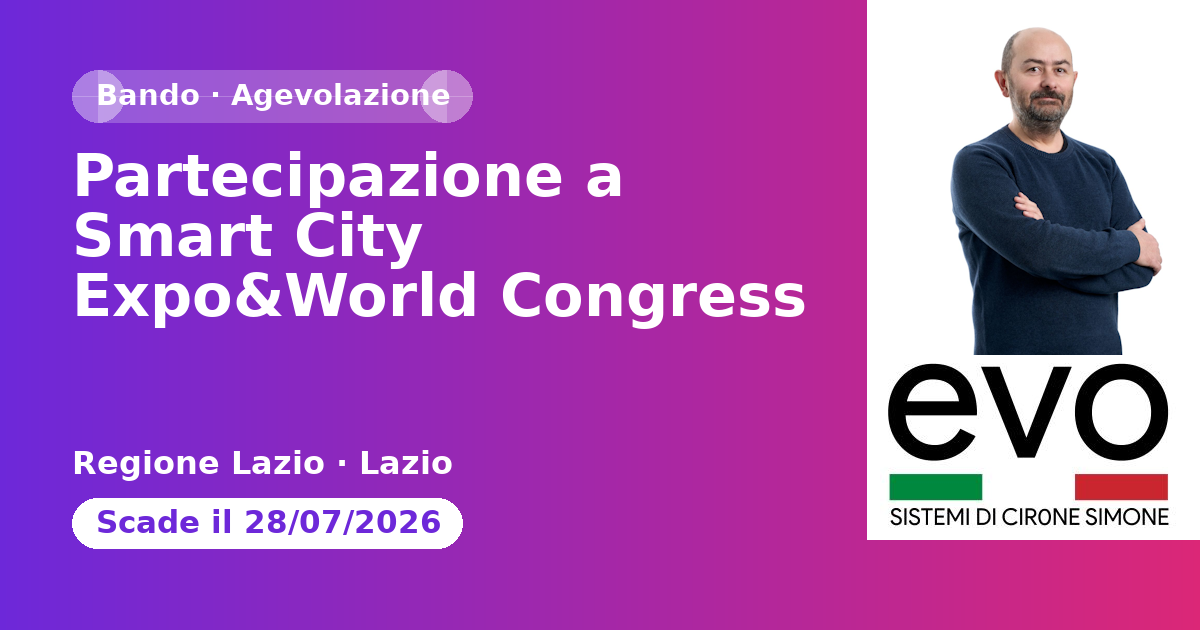 Partecipazione a Smart City Expo&World Congress