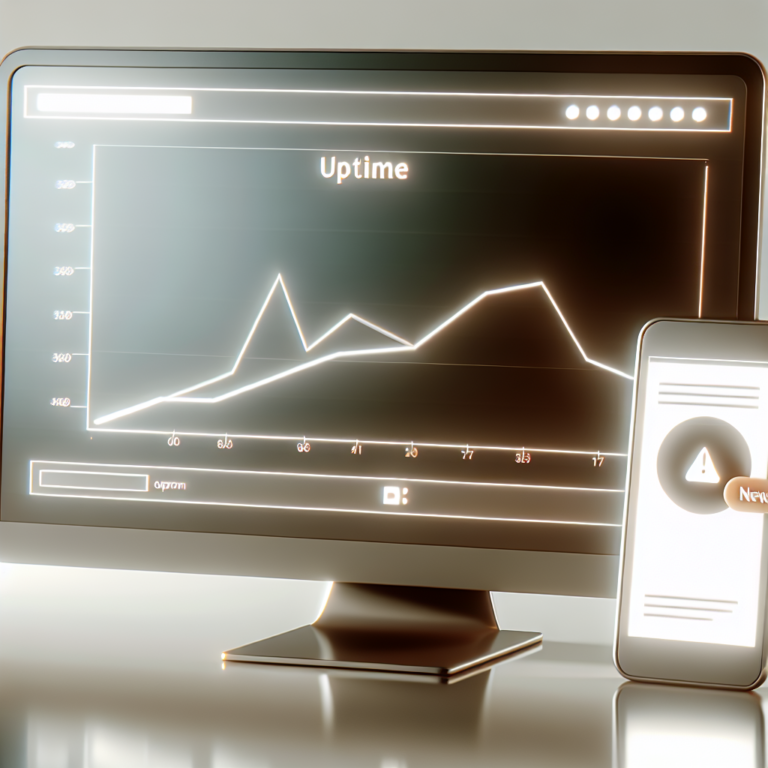 Monitoraggio uptime del sito e avviso email