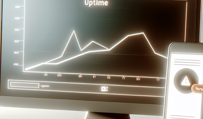 Monitoraggio uptime del sito e avviso email