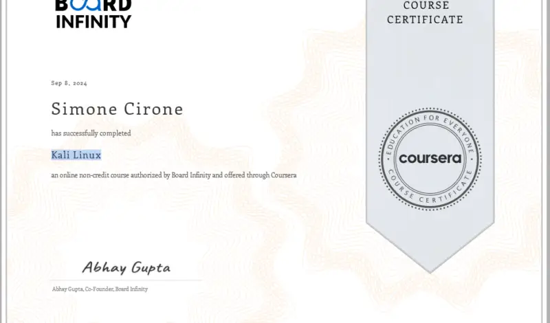 Certificazione Kali Linux Un Nuovo Traguardo per Evo Sistemi