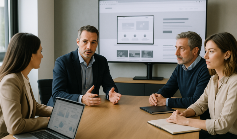 Siti web per aziende del centro Italia: cosa distingue un progetto realmente orientato ai risultati