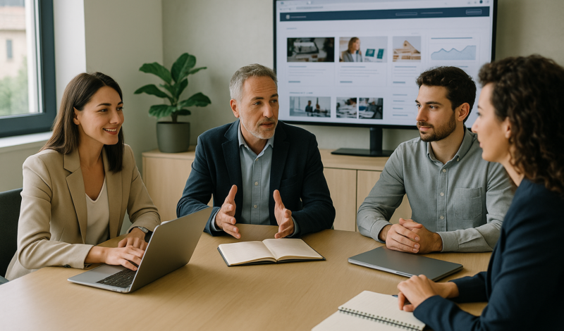 Siti web per aziende tra Viterbo, Rieti e Umbria: come migliorare presenza online e affidabilità