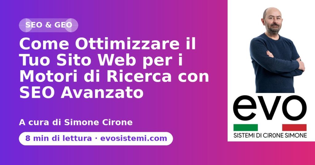 Come Ottimizzare il Tuo Sito Web per i Motori di Ricerca con SEO Avanzato