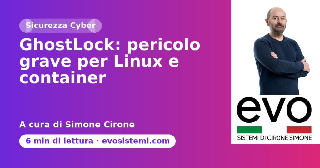 GhostLock: pericolo grave per Linux e container