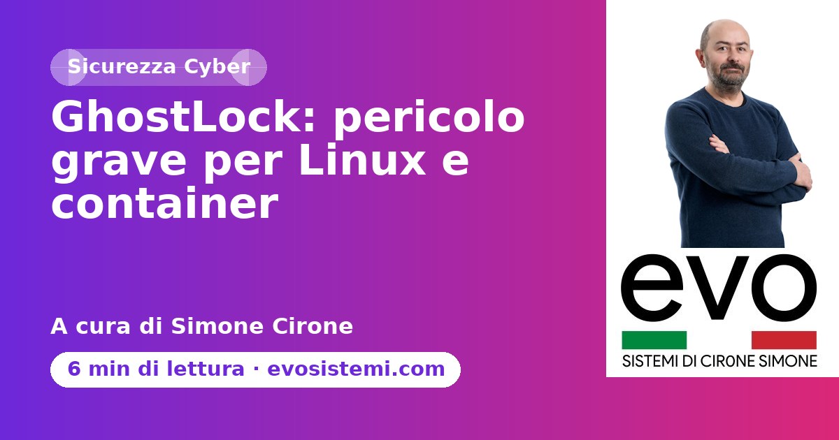 GhostLock: pericolo grave per Linux e container