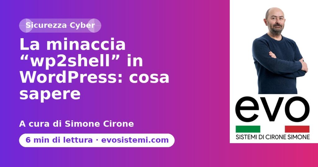 La minaccia “wp2shell” in WordPress: cosa sapere